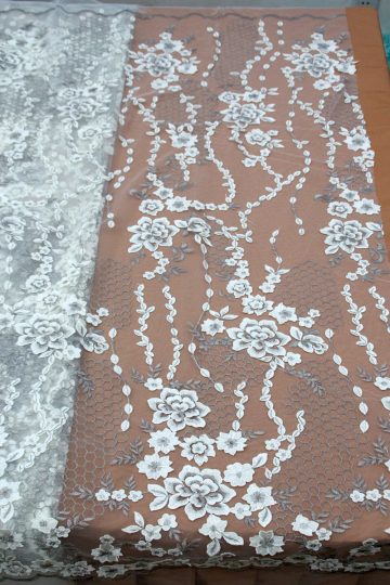 3d floral lace