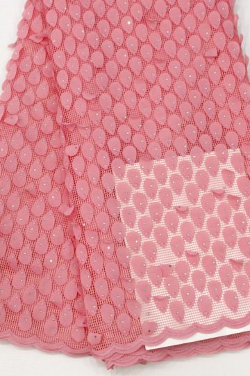 Asoebi tul bordado telas de encaje apliques 3d floral vestido de fiesta telas de encaje