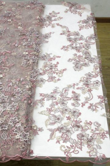 3d floral lace fabrics