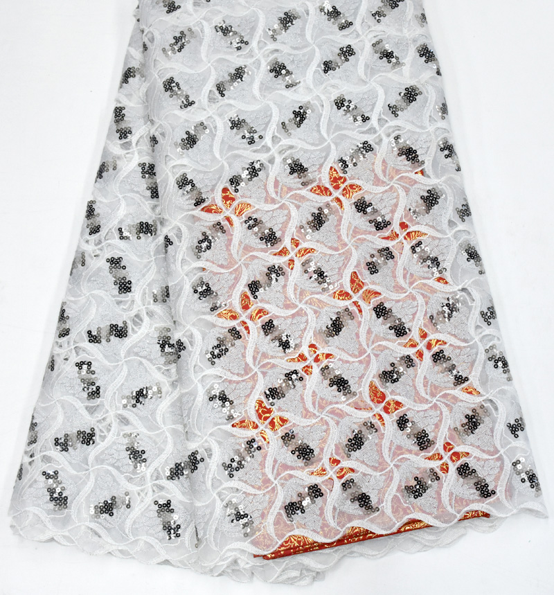 AFRICAN ORGAZE LACE FABRIC