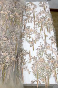 3d floral lace fabric