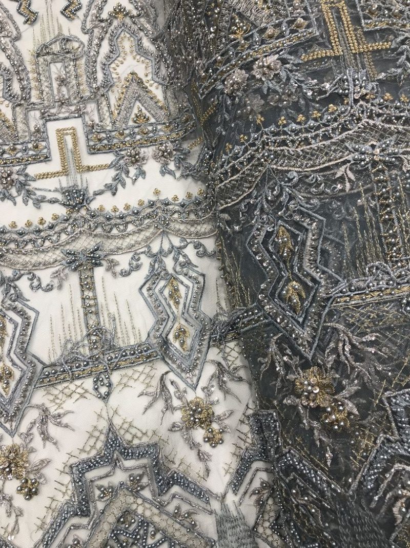 handwork lace fabric
