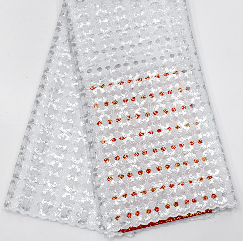 handcut organza sequins lace