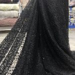 black beaded lace